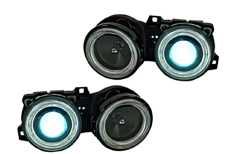 Angel eye headlamps + xenon upgrade - E34