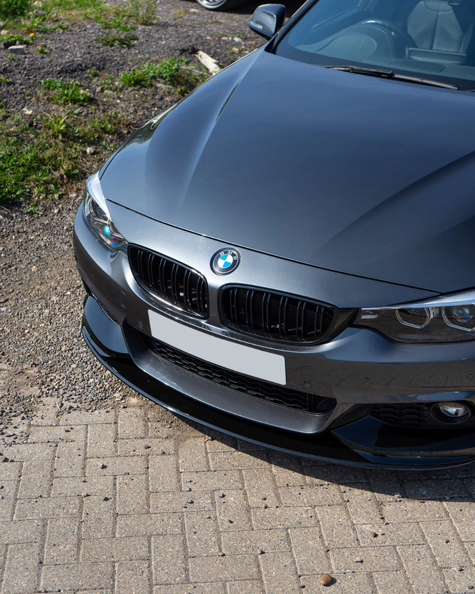 BMW 4 SERIES F32/F33/F36 GLOSS BLACK SPLITTER - MP STYLE - BLAK BY CT CARBON - Image 14