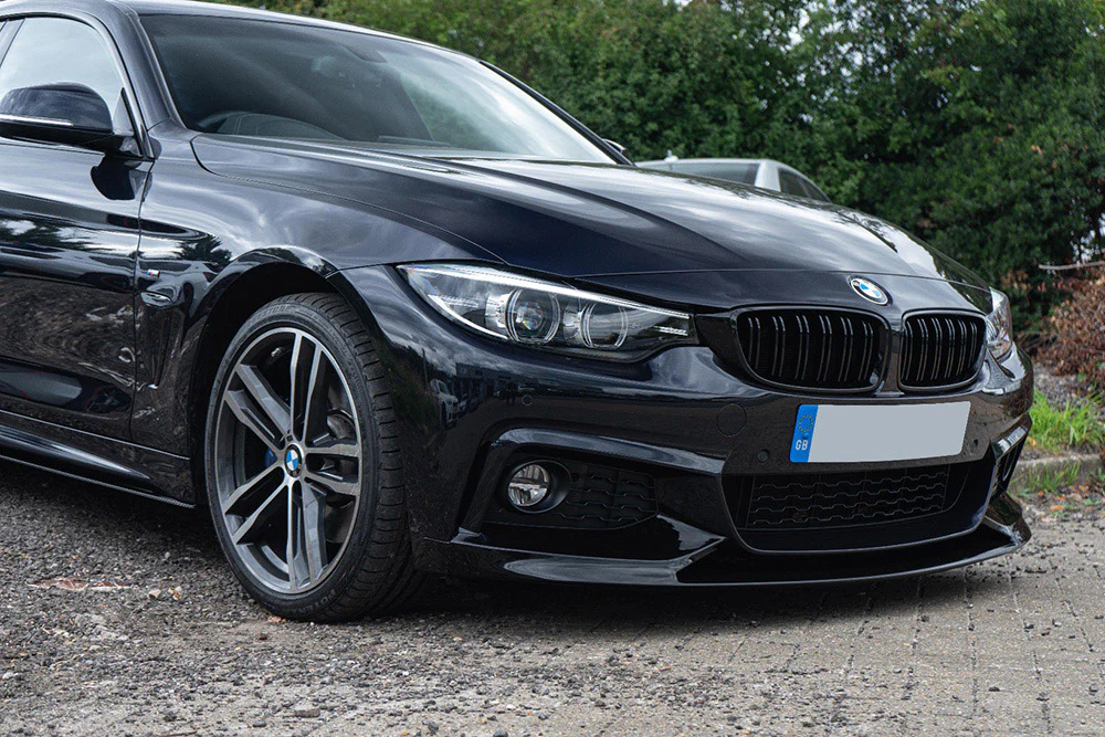 BMW 4 SERIES F32/F33/F36 GLOSS BLACK SPLITTER - MP STYLE - BLAK BY CT CARBON - Image 16