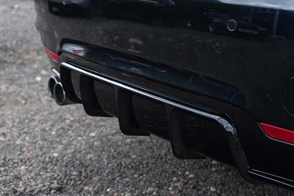 BMW 4 Series F32/F33/F36 Gloss Black Twin Left Exhaust Diffuser - BLAK BY CT CARBON - Image 3