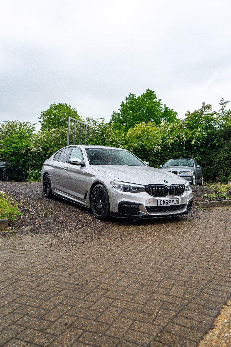 BMW 5 SERIES G30 GLOSS BLACK SPLITTER - MP STYLE - BLAK BY CT CARBON - Image 8