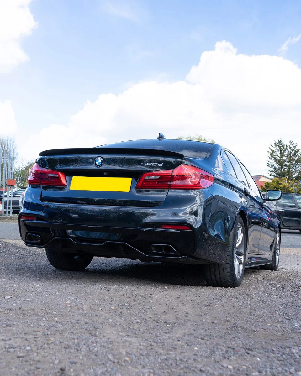 BMW 5 SERIES G30 GLOSS BLACK SPOILER - MP STYLE - BLAK BY CT CARBON - Image 3