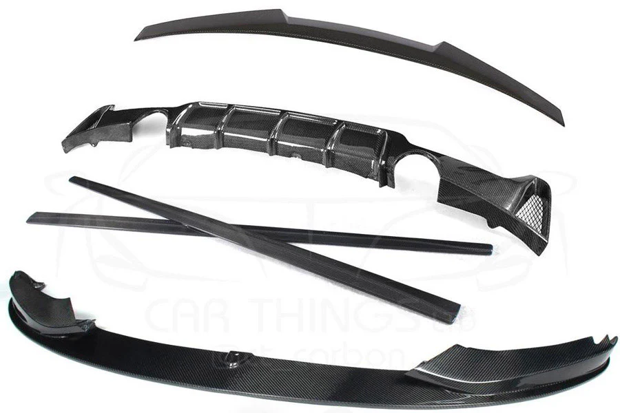 BMW F32 4 SERIES COUPE FULL CARBON FIBRE KIT - MP STYLE (Dual Exhaust)