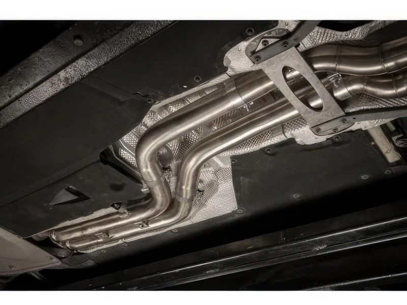BMW F82 M4 3" VALVED TURBO BACK PERFORMANCE EXHAUST - Image 3