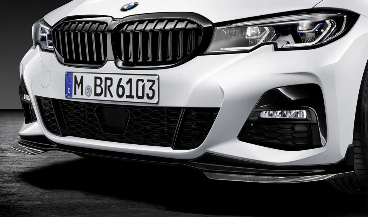 BMW Genuine M Performance Gloss Black Splitter for G20 G21