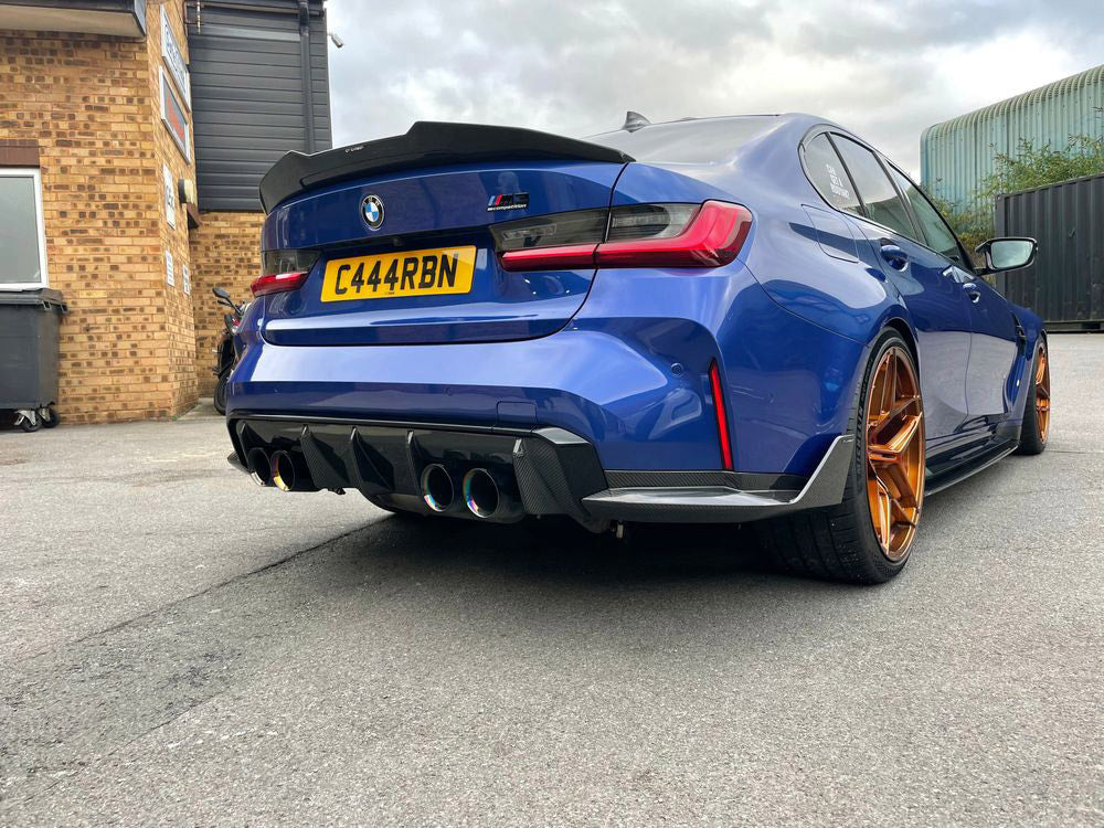 BMW M3/3 Series G80/G20 carbon Fibre Spoiler - PS Style - Image 2