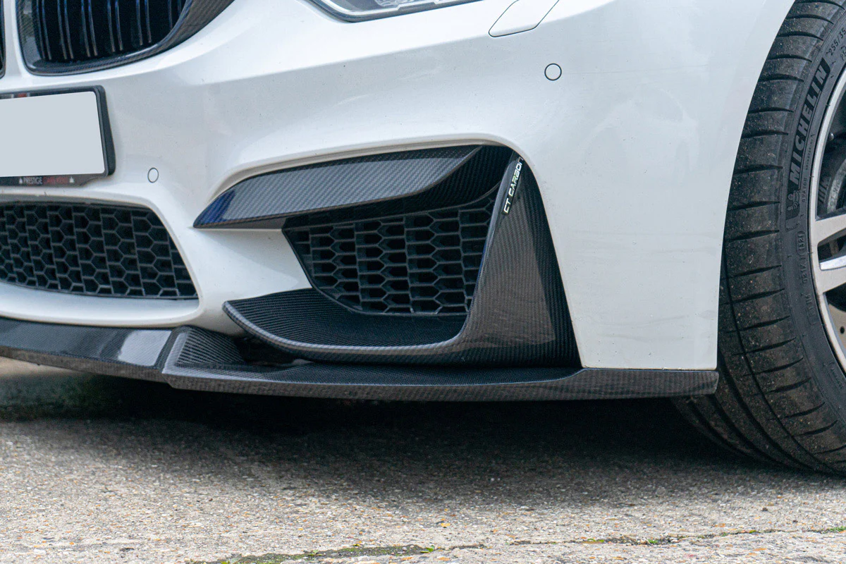 BMW M3/M4 (F80 F82 F83) CARBON CANARDS / SPLITTERS - MP STYLE - Image 5