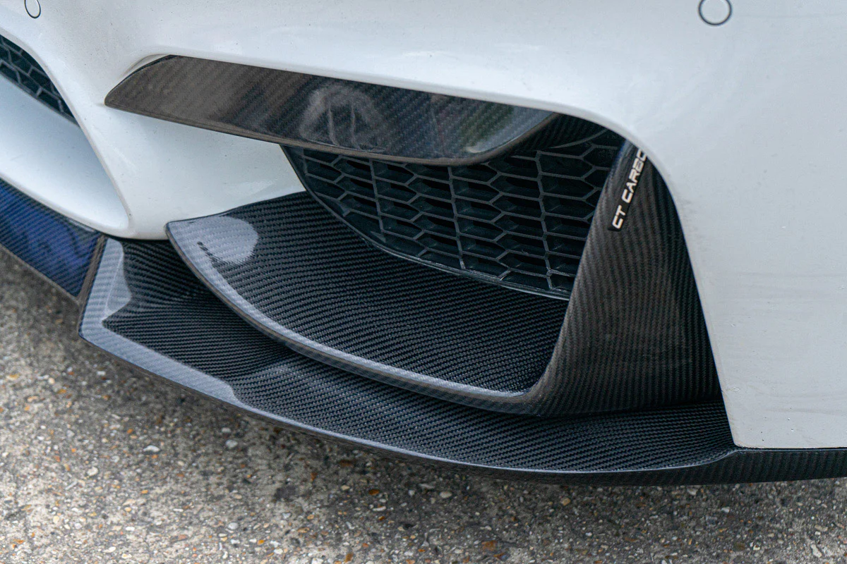BMW M3/M4 (F80 F82 F83) CARBON FIBRE SPLITTER - CS STYLE - Image 9