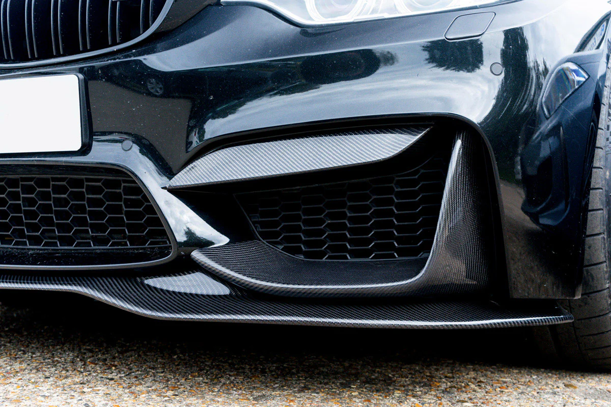 BMW M3/M4 (F80 F82 F83) CARBON FIBRE SPLITTER - PS STYLE - Image 3