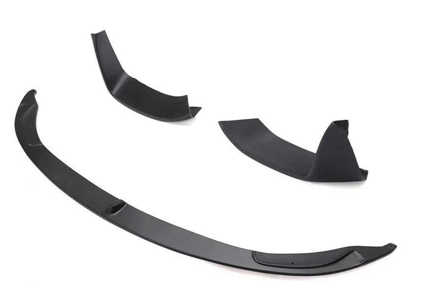 BMW M3/M4 (F80 F82 F83) MATTE BLACK SPLITTER (3 PIECE) - MP STYLE