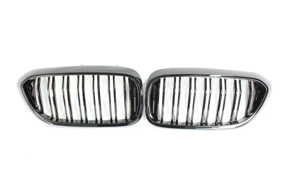 BMW M5 F90 / 5 SERIES G30 DOUBLE SLAT BLACK GRILLES - BLAK BY CT CARBON