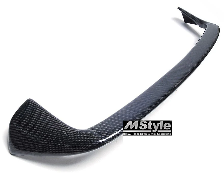 Carbon fibre rear spoiler