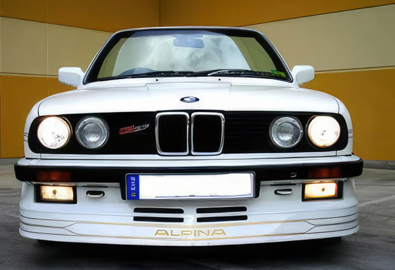 E30 Alpina front skirt, pre facelift