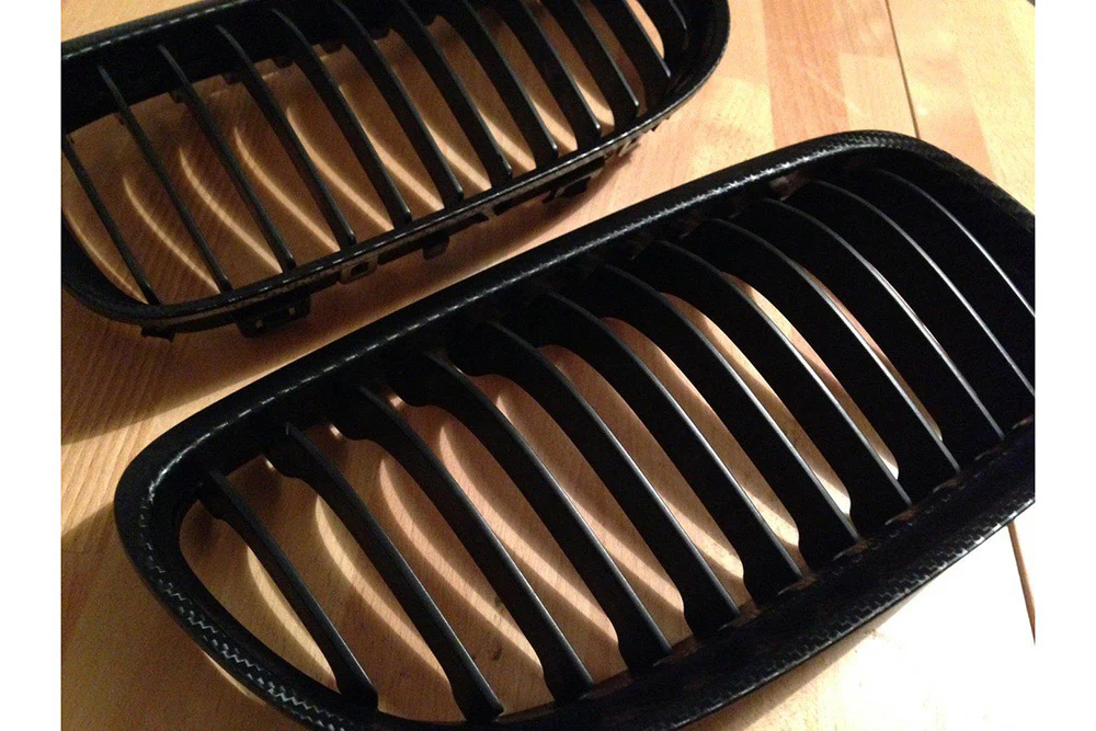 E92/93 LCI carbon front grilles