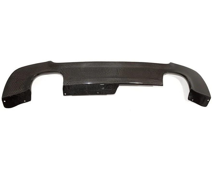 E92/E93 carbon fibre rear diffuser for quad exhaust.