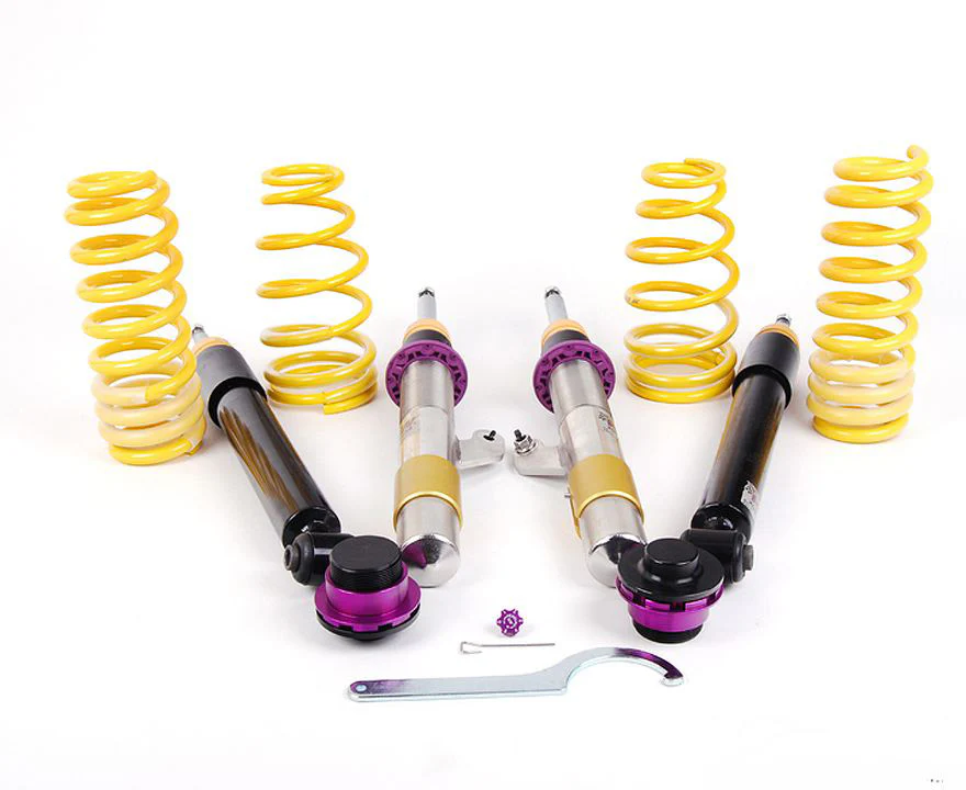F30 KW V2 coilover kit with electronic damper control with front axle load of upto 950kg