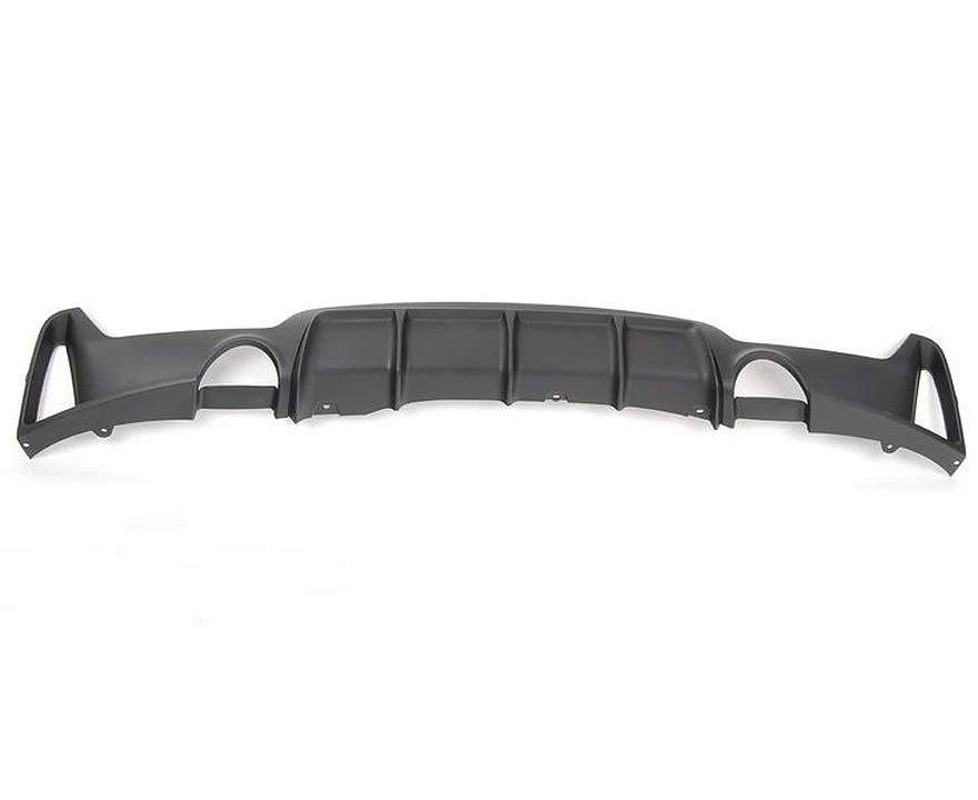 F32, F33 Genuine BMW performance rear diffuser with duel exhaust outlet.