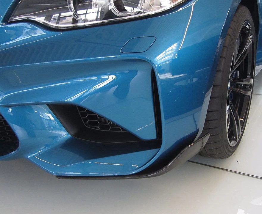 F87 M2 MStyle performance carbon front splitters