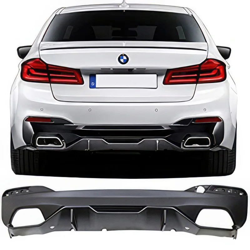 G30 G31 MStyle WIDE Performance Rear Diffuser Matte Black