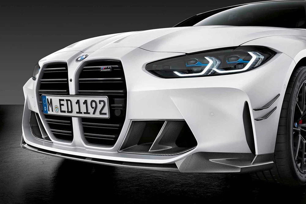 Genuine BMW G80 & G81 M3 M Performance Carbon Fibre Front Flicks