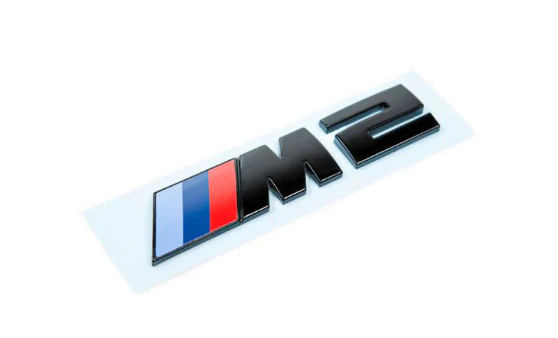 Genuine BMW G87 M2 Gloss Black Badge