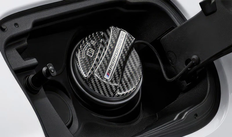 Genuine BMW M Performance Carbon Fibre Fuel Filler Cap Cover