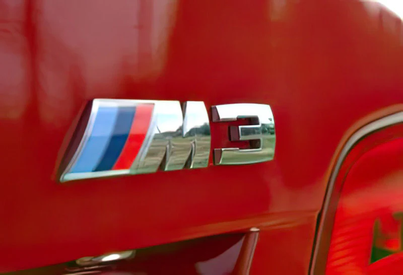 Genuine E90 E92 E93 M3 boot badge