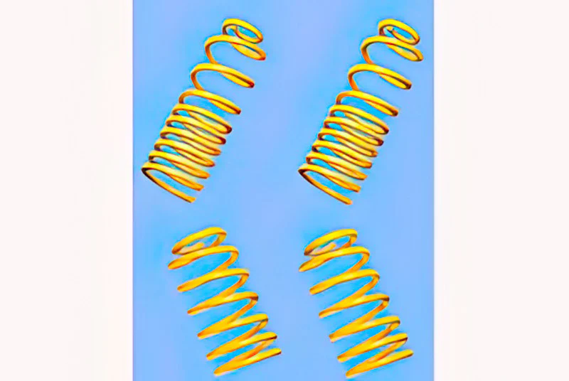 KW lowering spring kit for 5 series E39, 6 cyl petrol and 4 cyl diesel models, touring - lowers 30mm/20mm - Image 2
