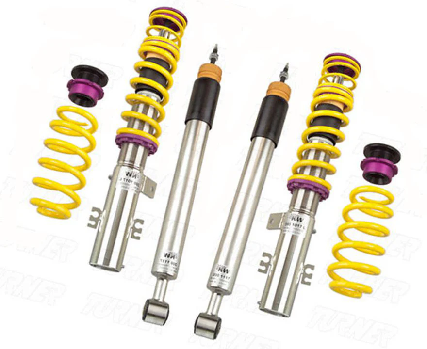 KW V2 inox line coilover kit for all F20/21 1 series models without EDC.