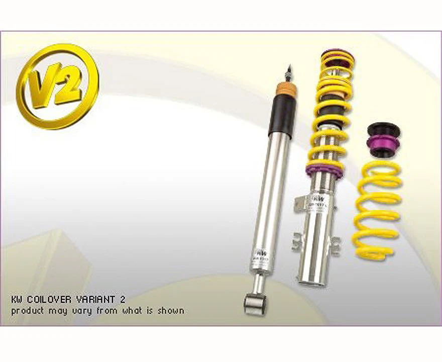 KW V2 Inox line coilover kit for all F32 4 series coupe XDrive models with EDC