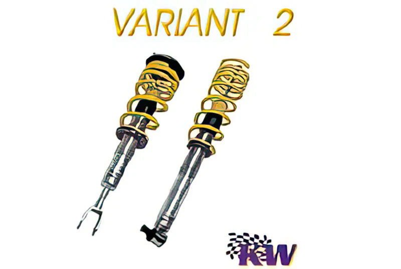 KW variant 2 coilover kit, 3-series (E46) coupe, convertible, saloon, touring, upto 910 kg front axle load weight - Image 2