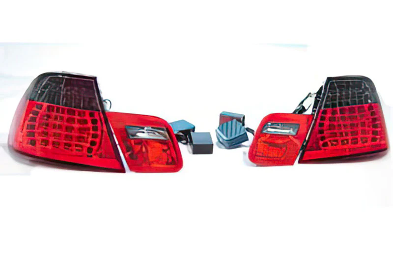 LED Rear lamps for Facelift Oct 2001-2005 saloon, Smoked