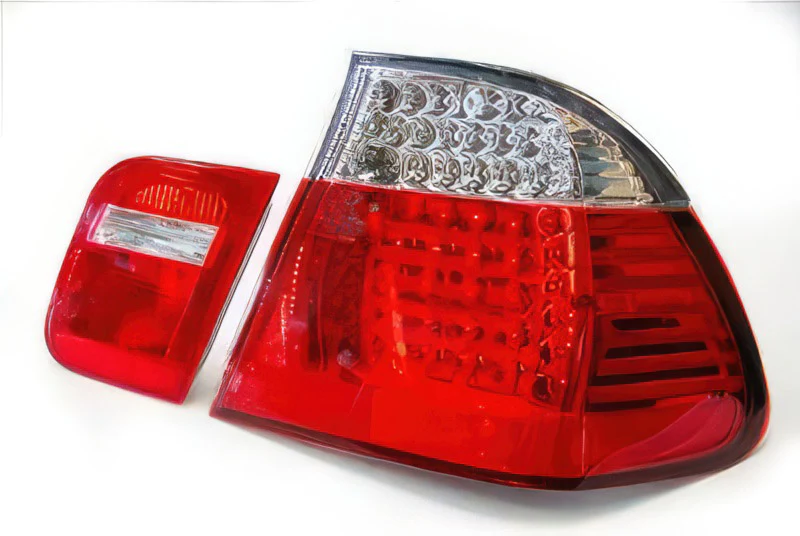 L.E.D. rear lamps,for saloon models upto 09/01