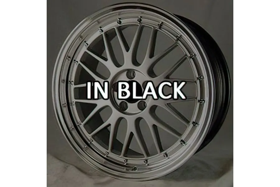 Leman 20 Black Alloy Wheels with wider rears for 3 Series E46 M3