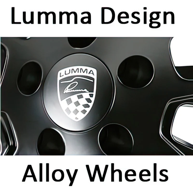 LUMMA Painting of wheel centre pieces