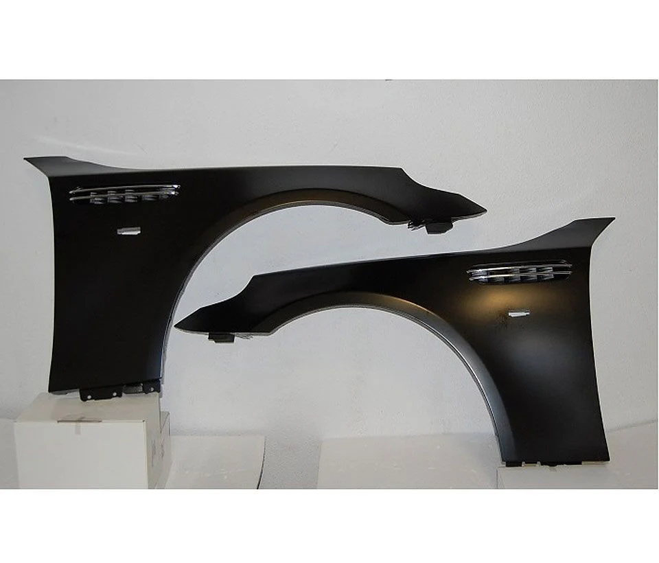 M look front wings, complete with chrome vents