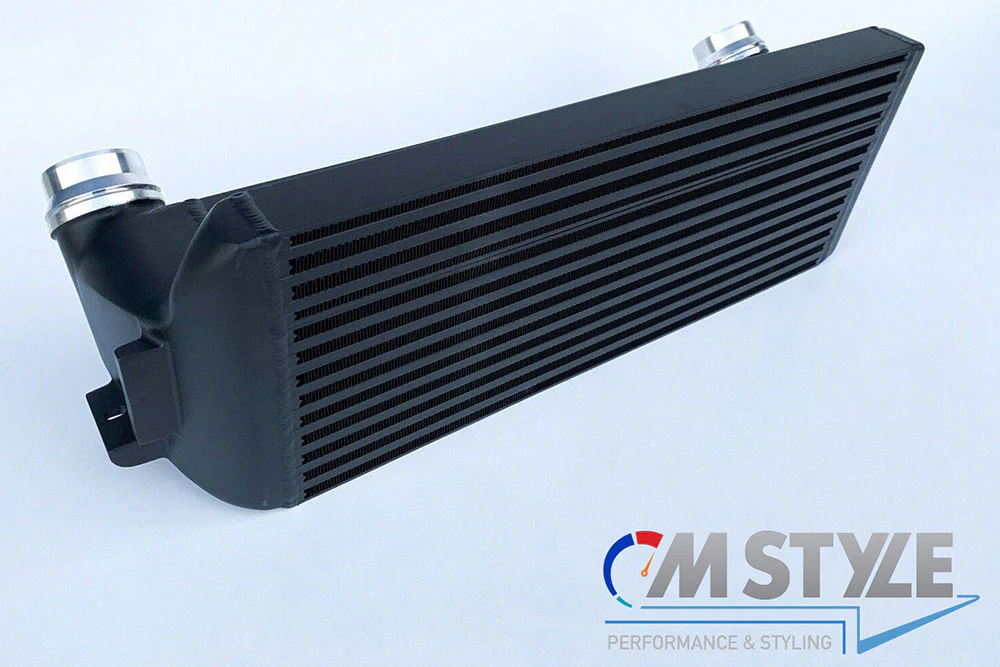MTC MOTORSPORT BMW F20 F21 F22 F23 F30 F31 F32 F33 F34 F87 TURBO FRONT MOUNT INTERCOOLER BLACK