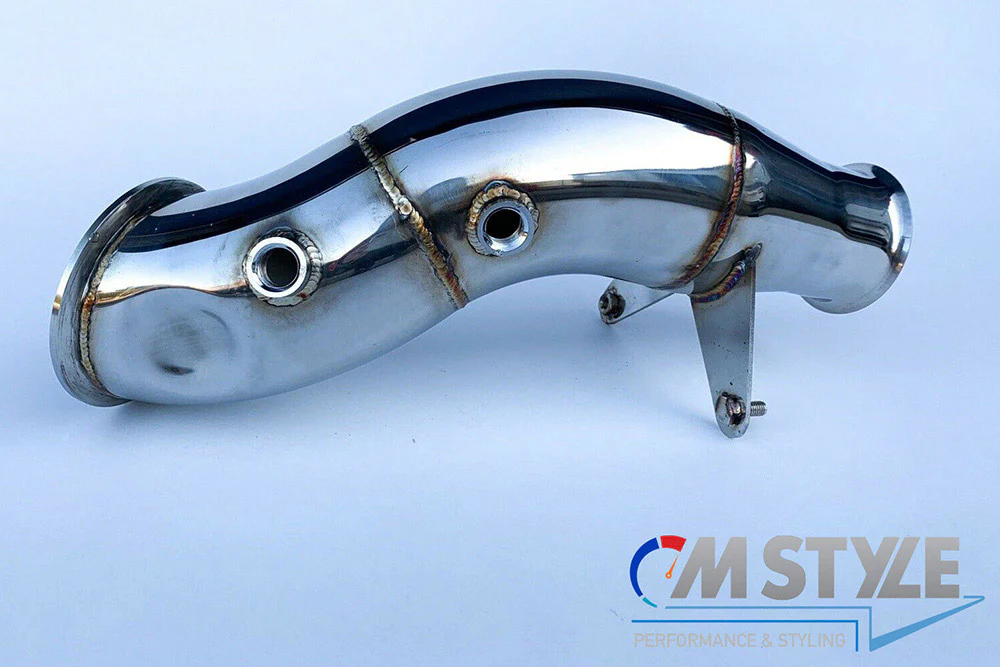 MTC MOTORSPORT N55 STAINLESS STEEL DECAT DOWNPIPE EXHAUST PIPE