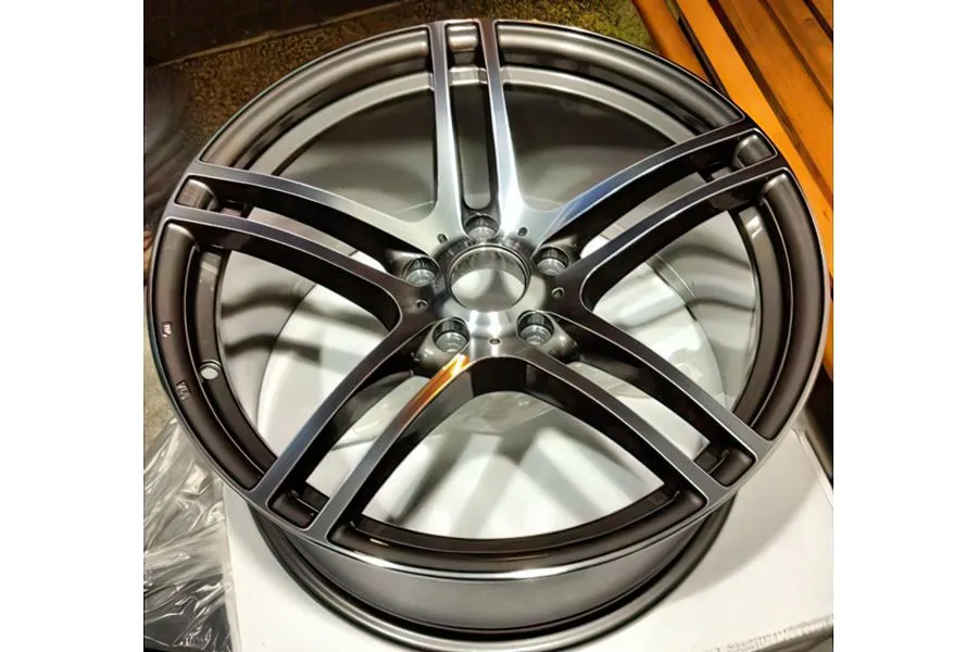 Performance Twin Spoke Alloy Wheel Set with Polished Face for various 1 and 2 Series