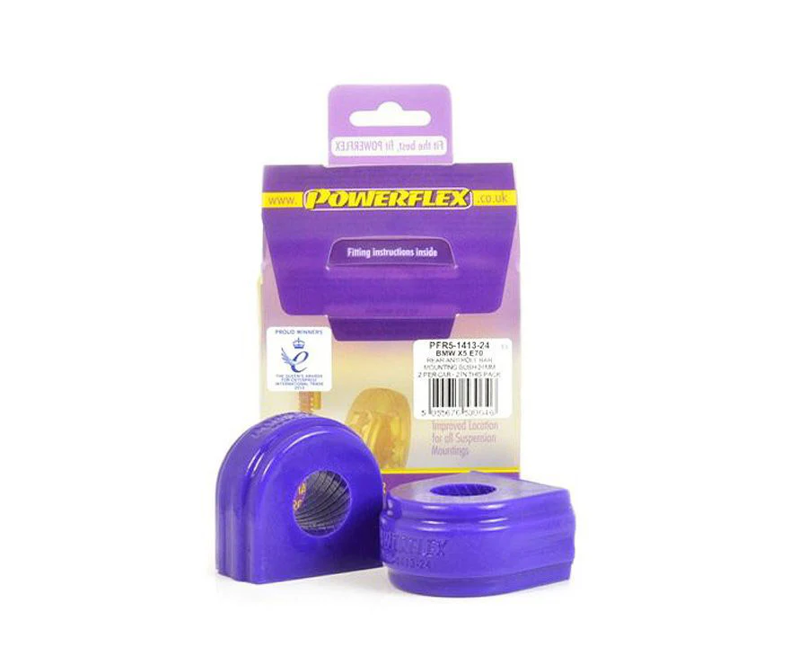 Powerflex rear anti roll bar bushes 24mm for all F15 X5 without active anti roll bars