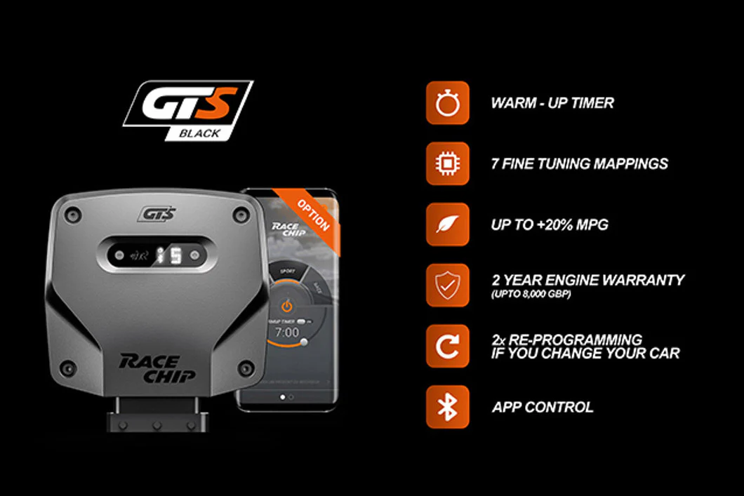 Race Chip GTS Tuning Module For F32, F33 & F36 418D 143bhp Models + App Control