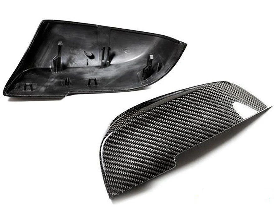 Replacement carbon fibre mirror covers for all F01, F02, F03, F04 F06, F07, F10, F11, F12, F13.
