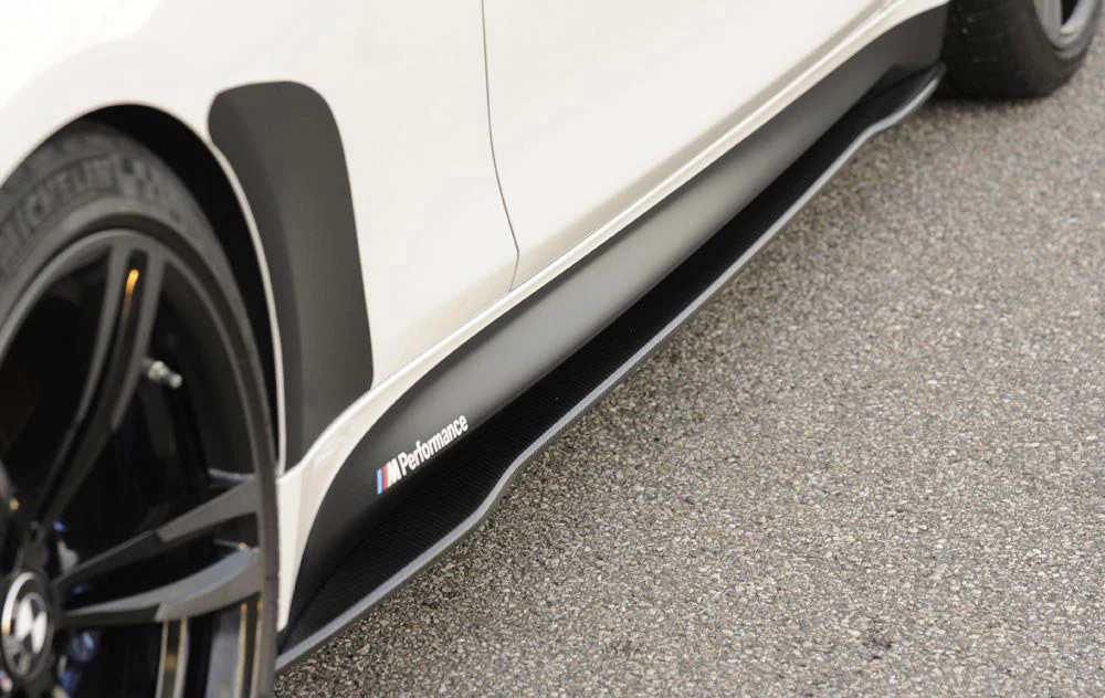 Rieger Carbon Fibre side skirt splitters for F80 M3