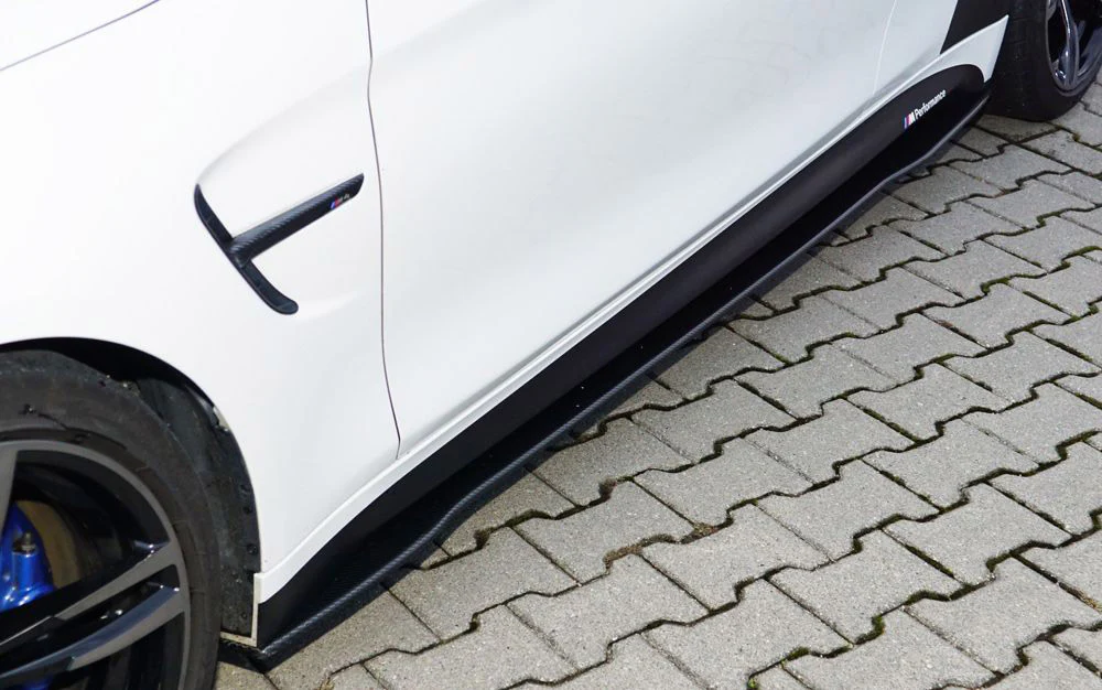 Rieger Carbon Fibre side skirt splitters for F80 M3 - Image 2