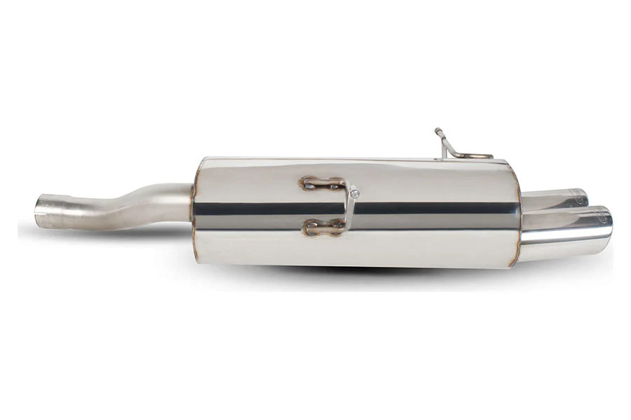 Scorpion Exhaust Rear Silencer only, Monaco (twin) tailpipes for E46 320/323/328 1998-2000 - Image 2