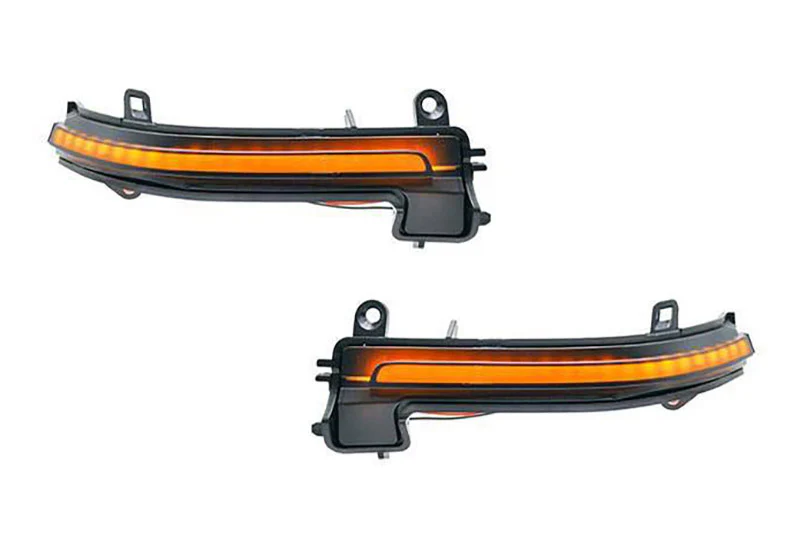 Smoked LED Sequential Mirror Indicators
